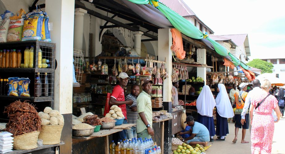 Zanzibar Stone Town fruitmarkt